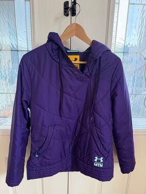 Under Armour Purple MTN Hooded Pullover
